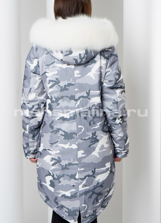 Меховая парка модель № П-209 в кредит