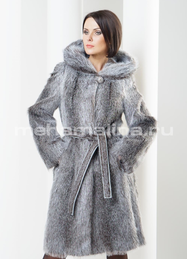 фото Шуба из нутрии 
