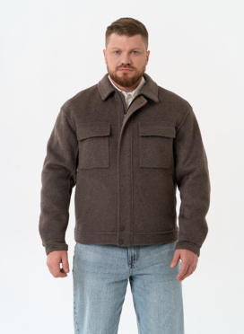 Мужское укороченное пальто