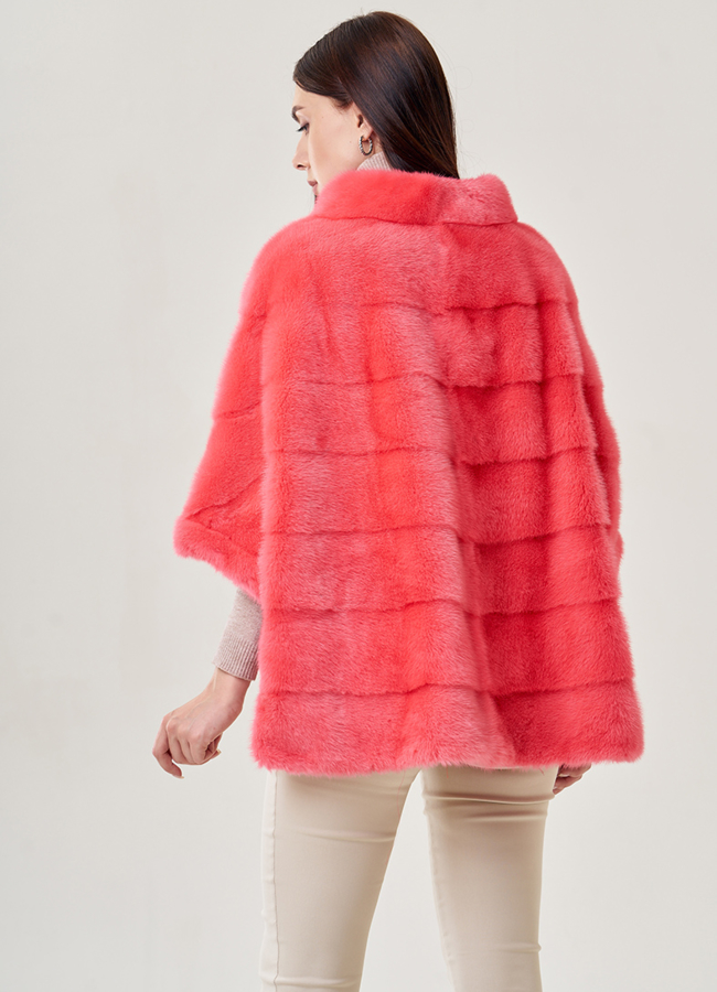 фото Шуба из норки оверсайз модель № 24749