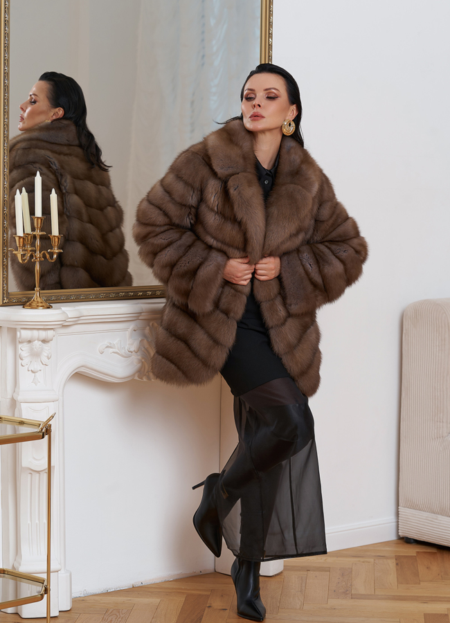 Шуба из куницы модель № 26265 универмаг малина Шуба из куницы модель № 26265 универмаг малина