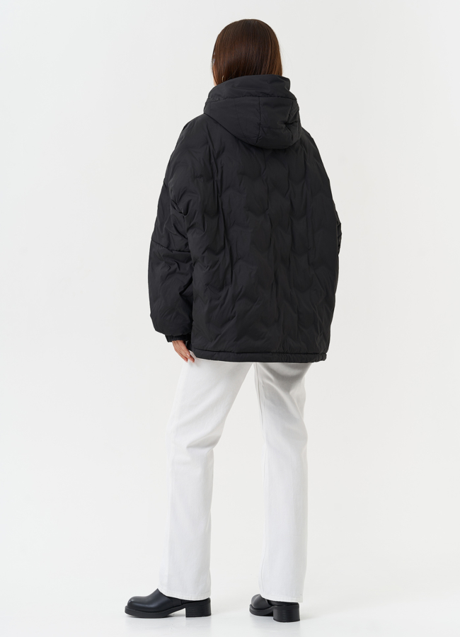 Женская куртка с капюшоном модель № 27871 универмаг малина