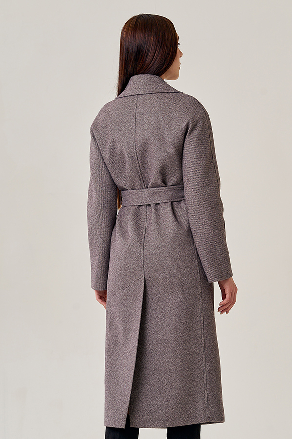 Удлиненное женское пальто  модель № 22946 в кредит