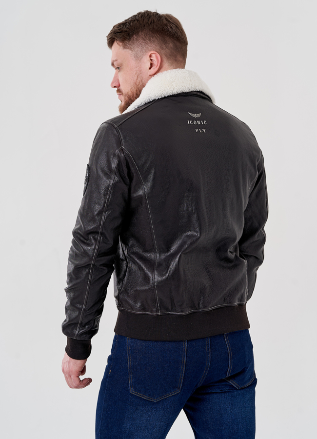 Мужская куртка- пилот  модель № 24390 универмаг малина