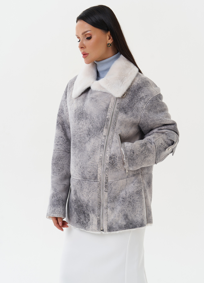 Женская дубленка 