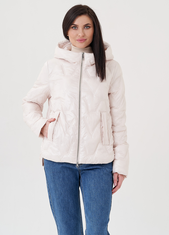 Куртка демисезонная с капюшоном модель № 3608 универмаг малина