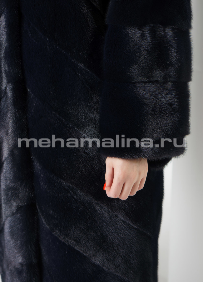 Шуба из норки модель № RПФ-2 в рассрочку