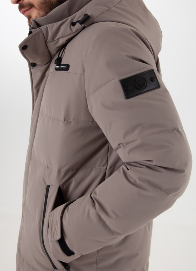 Куртка мужская зимняя с капюшоном модель № 21020 универмаг малина