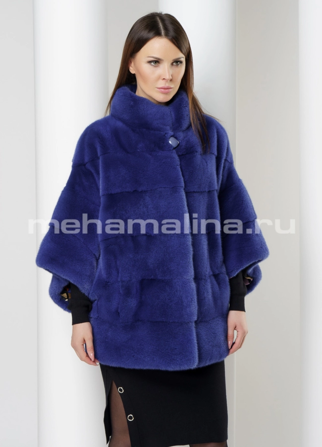 Норковая шуба модель № S-602 универмаг малина