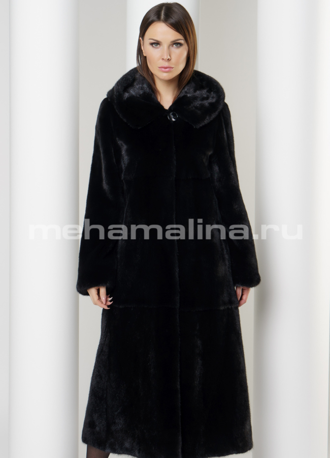 фото Шуба из скандинавской норки модель № S-583