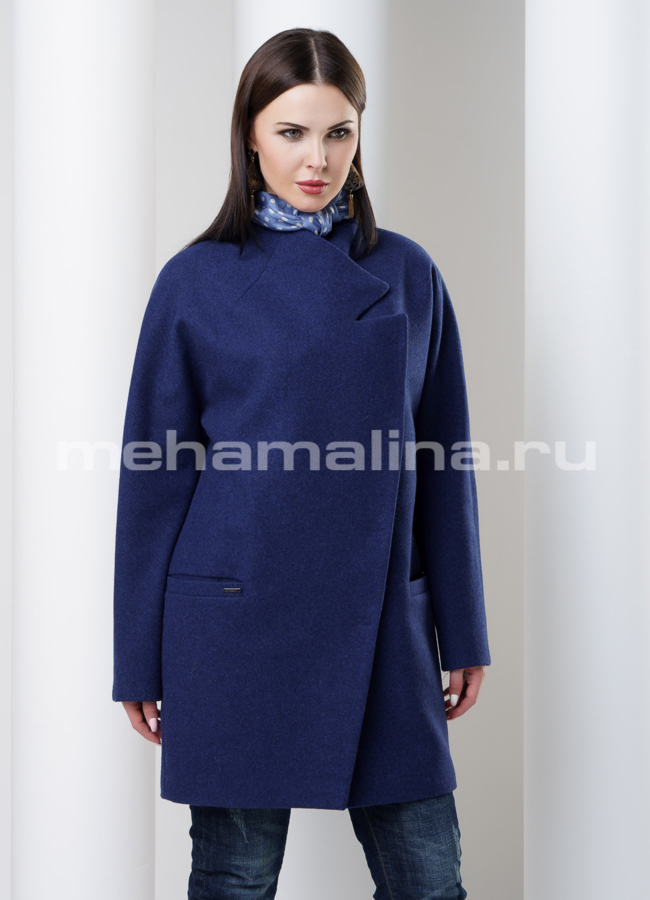 Пальто из шерсти модель № BP-104 универмаг малина