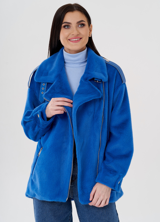 Женское укороченное пальто 