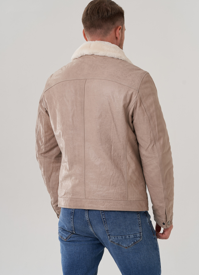 Куртка мужская из натуральной кожи модель № 82300 универмаг малина