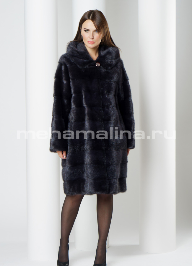 Шуба из норки модель № S-632 в рассрочку