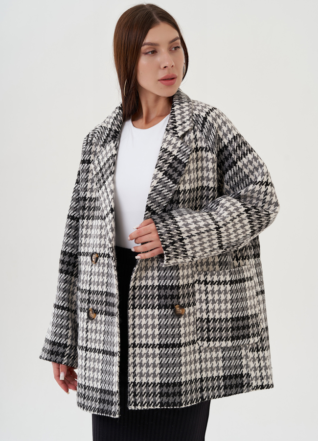 Пальто женское двубортное с английским воротником модель № 81425 универмаг малина Пальто женское двубортное с английским воротником модель № 81425 универмаг малина