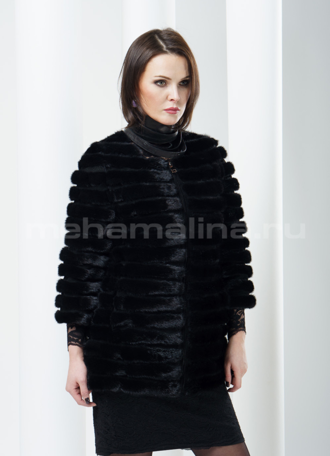 фото Жакет женский из норки модель № M-37