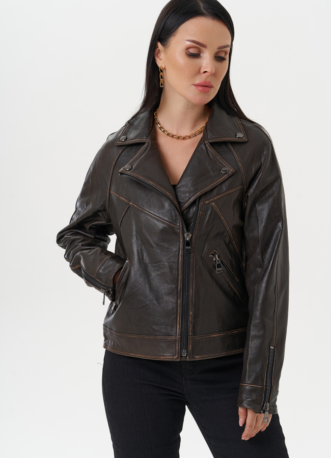 Кожаная куртка 