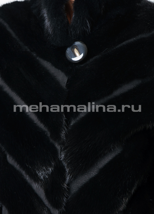 Норковый жакет модель № M-151 универмаг малина