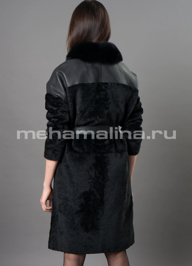 Дубленка из астрагана модель № D-240 в кредит
