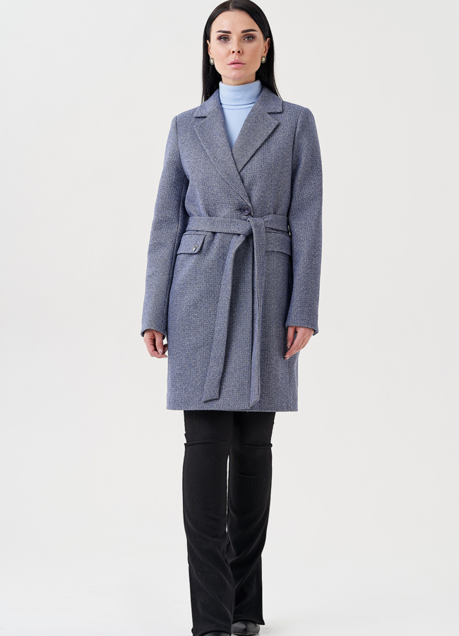 Женское пальто-пиджак модель № 22950 универмаг малина