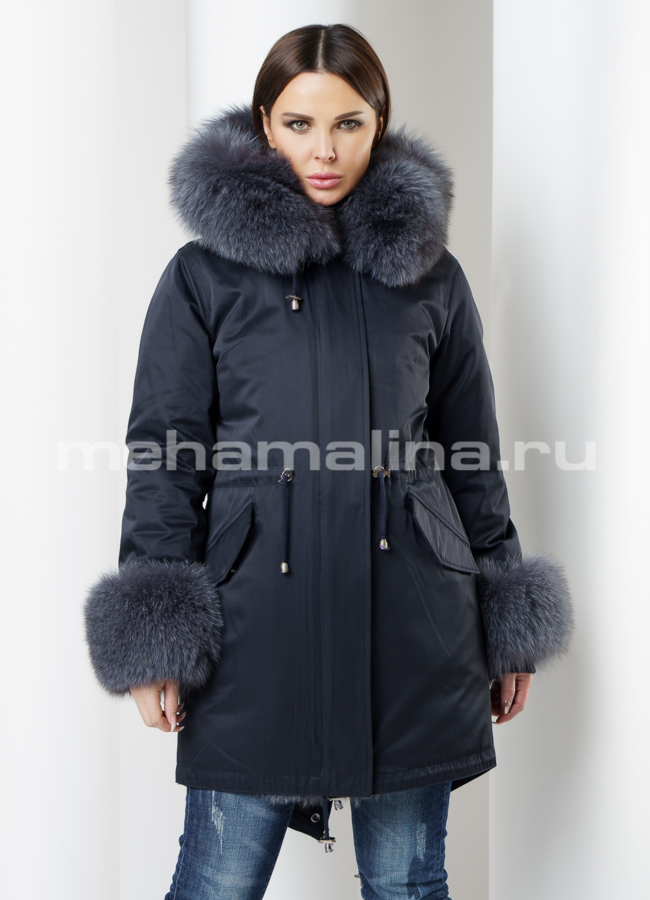 Женская парка модель № П-166 универмаг малина