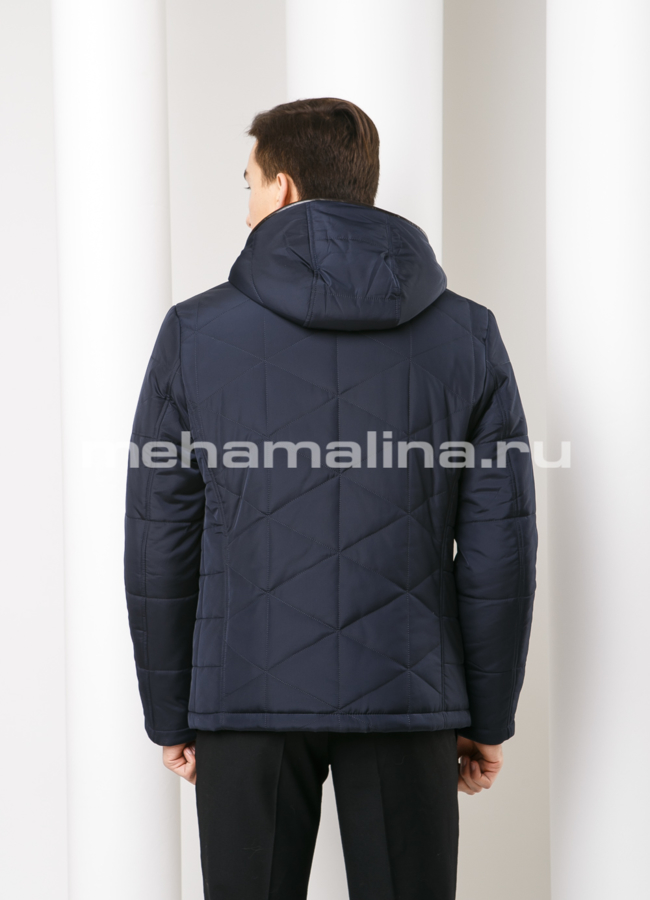 Мужская куртка с капюшоном модель № KM-22 в кредит