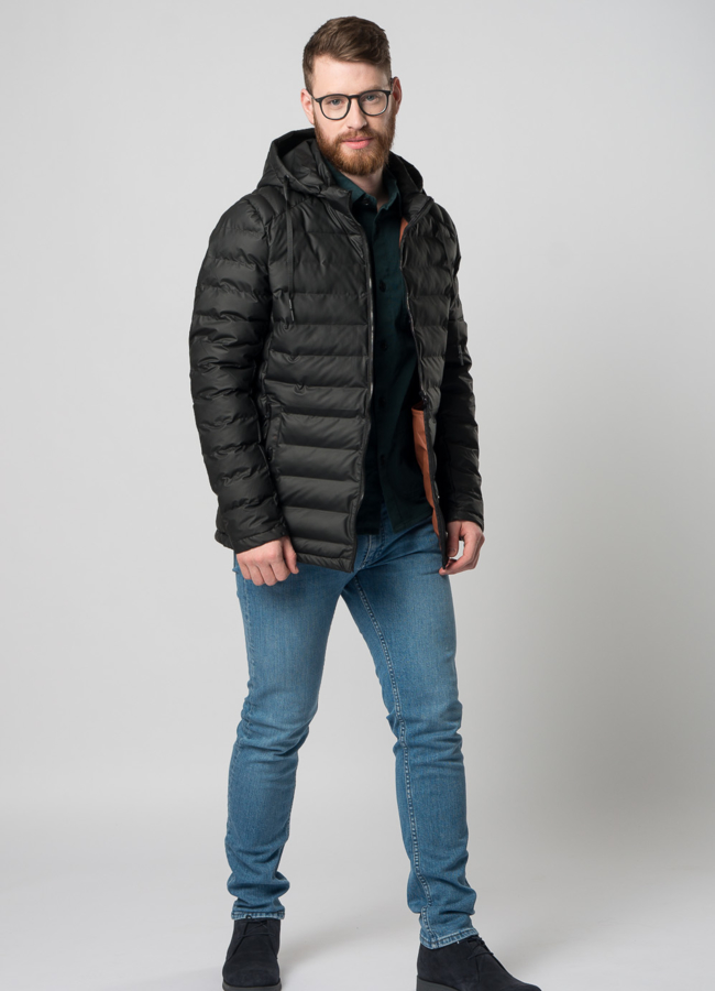 Мужская куртка со съемным капюшоном модель № EM22-39 в кредит