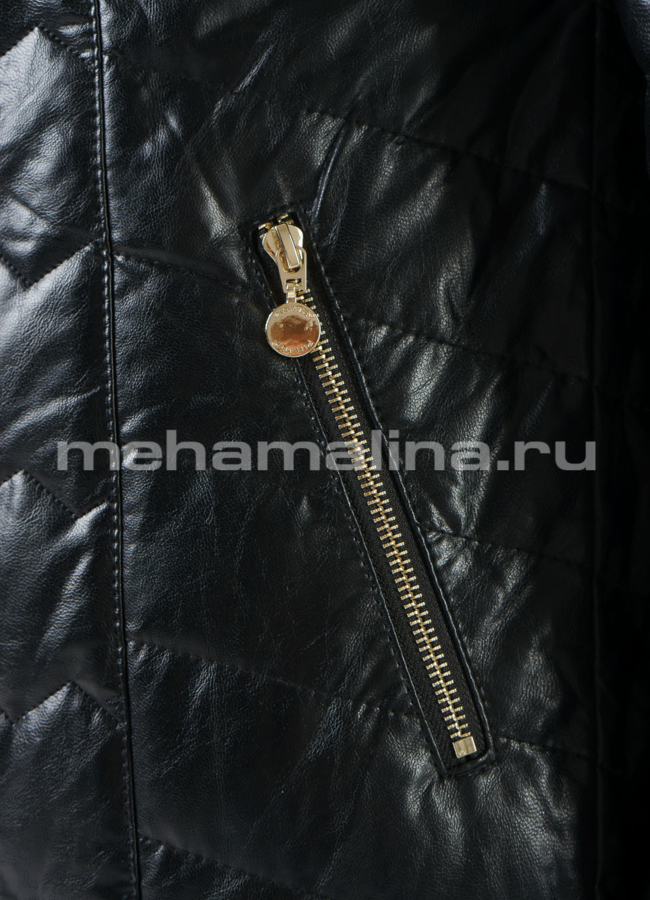 Утепленная куртка модель № K-425 универмаг малина