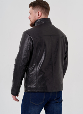 Мужская куртка из натуральной кожи 
