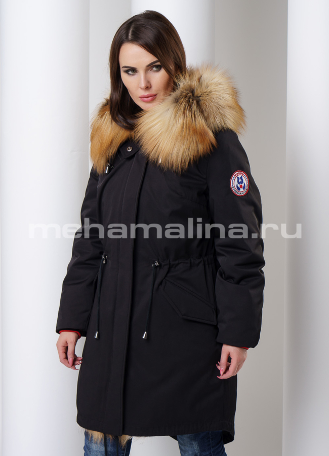 фото Парка с мехом лисы модель № П-160