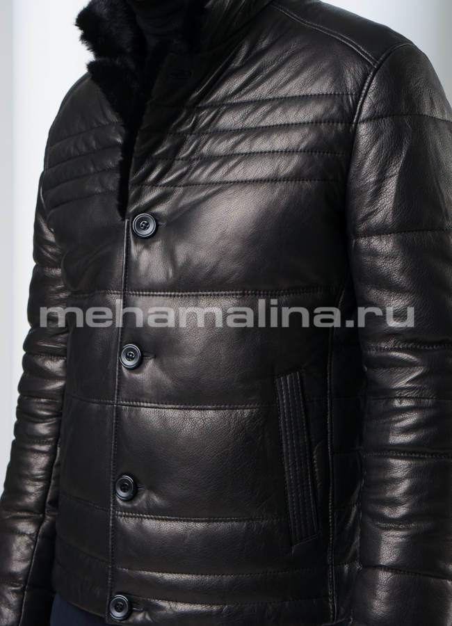 Мужской пуховик модель № ПМ-86 в кредит