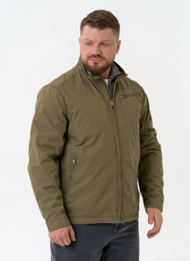 Мужская куртка ветровка с воротником стойкой