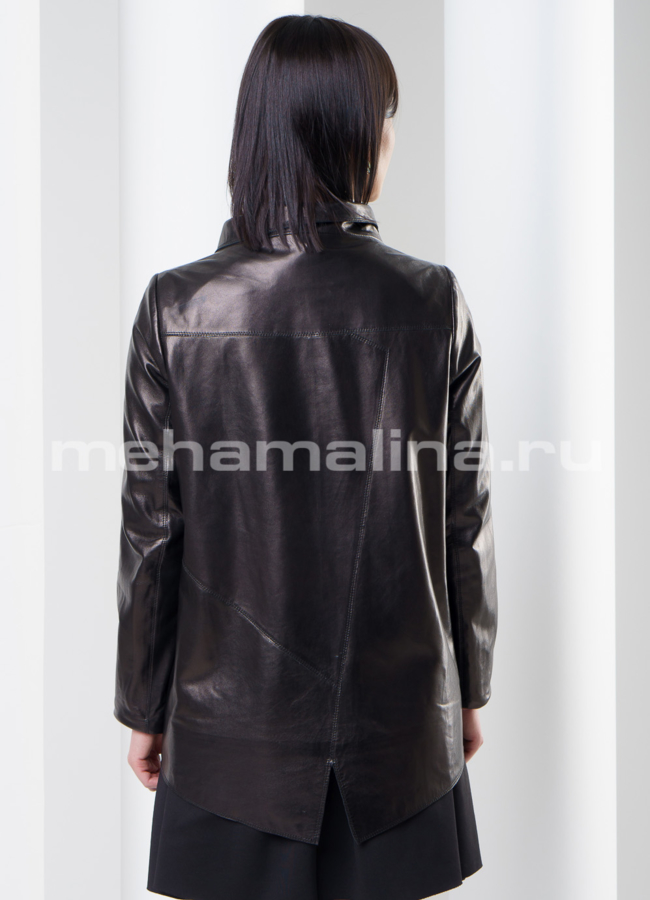 Кожаная куртка модель № K-312 в кредит
