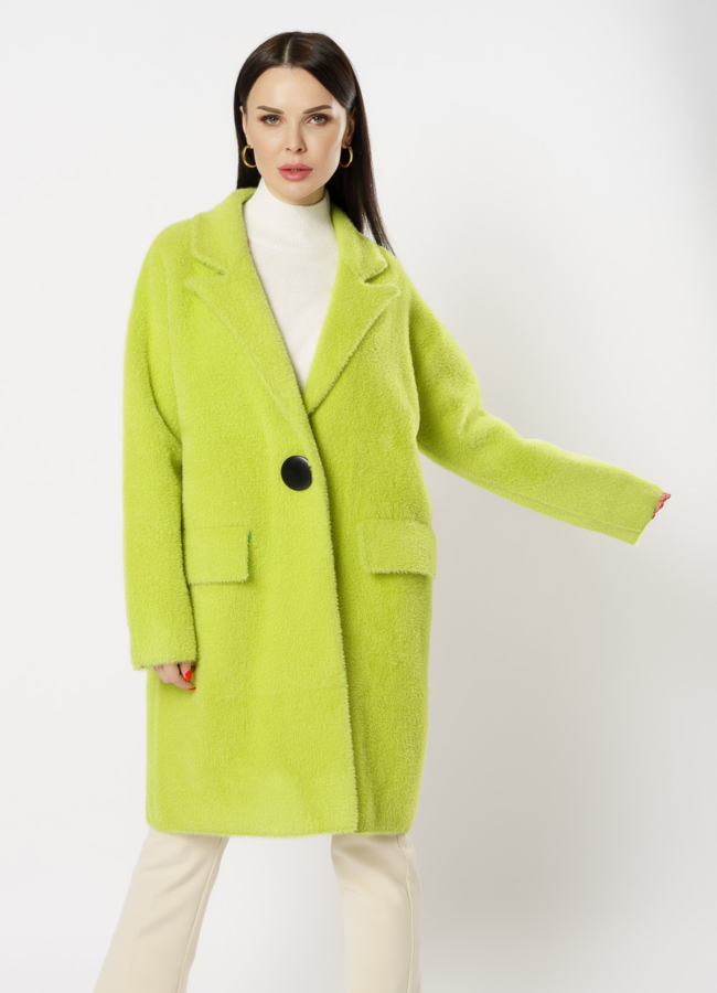 Кардиган салатового цвета модель № 18309 универмаг малина