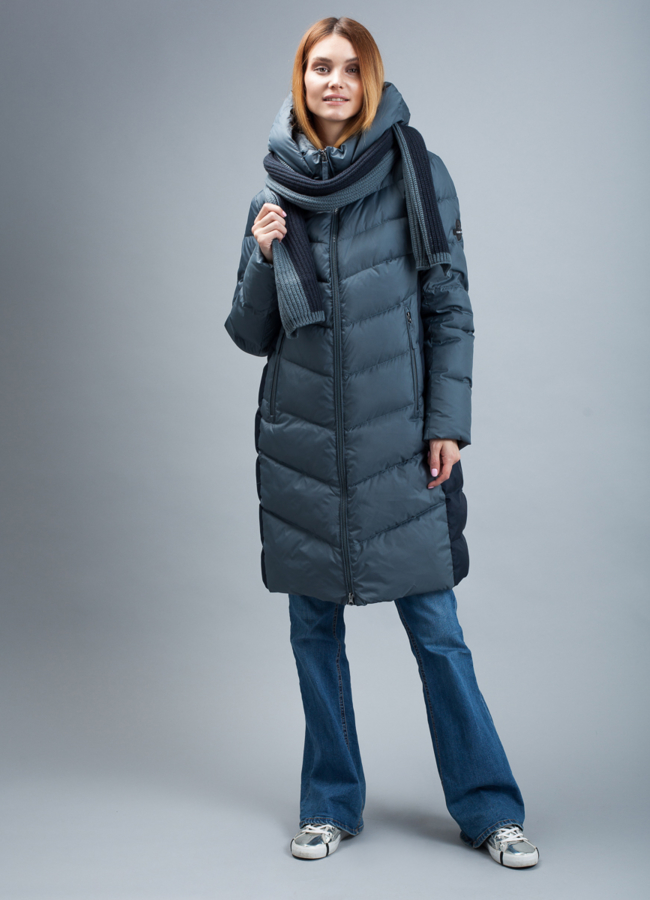 Пуховик женский модель № П-329 универмаг малина