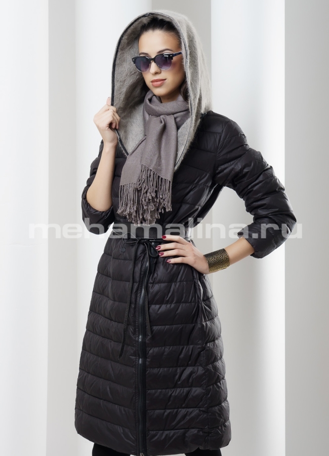 Пуховик с капюшоном модель № П-69 универмаг малина