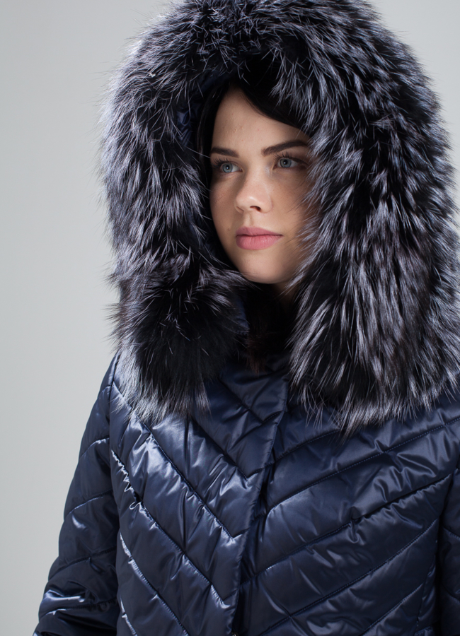 Пуховик женский модель № П-358 в рассрочку