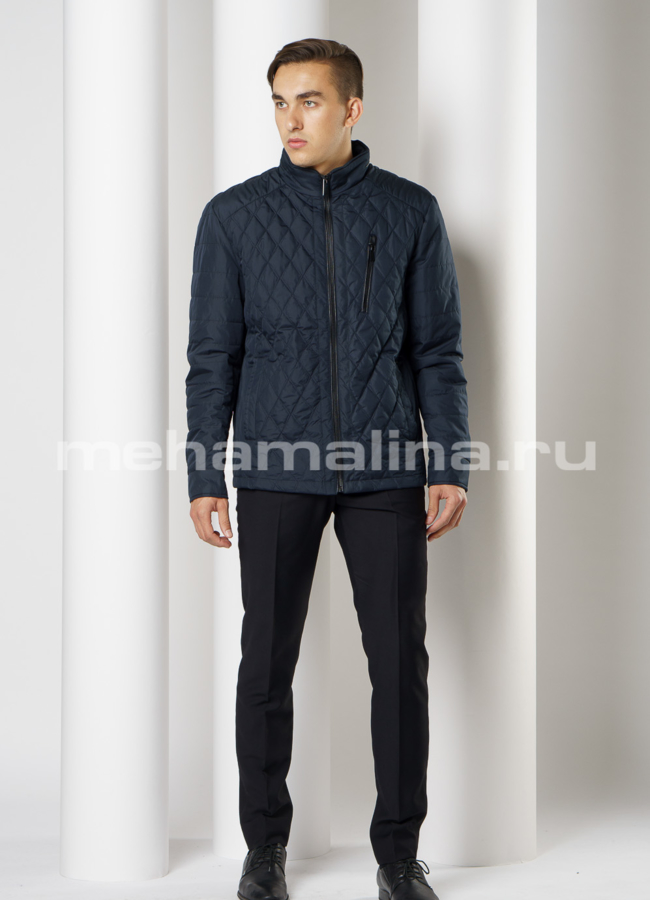 фото Куртка стеганая воротник стойка модель № 1903