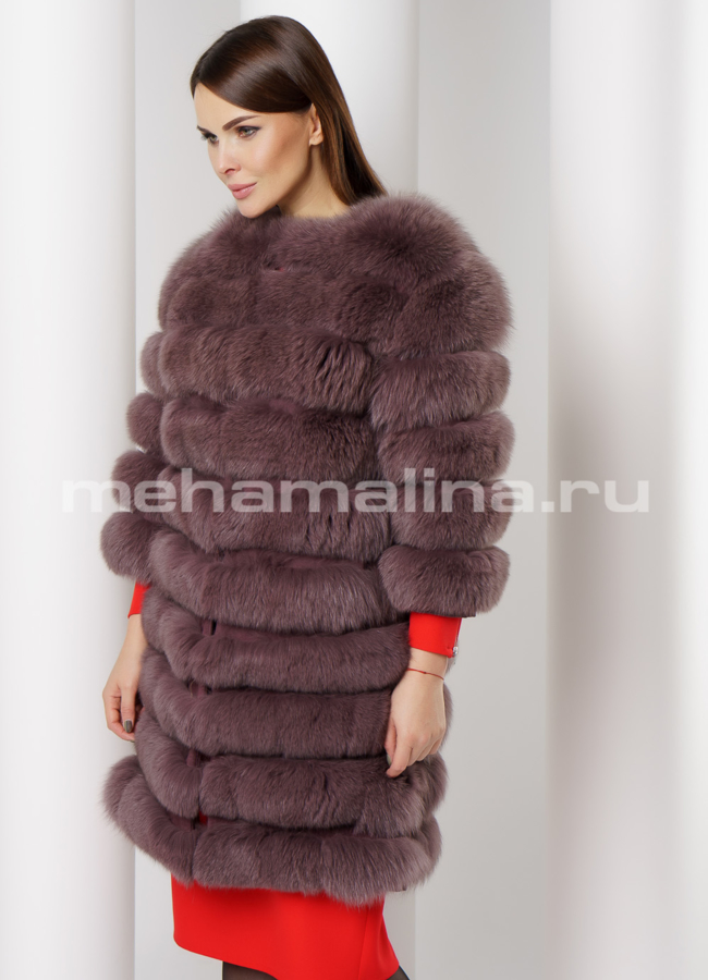Песцовый жакет модель № M-162 универмаг малина