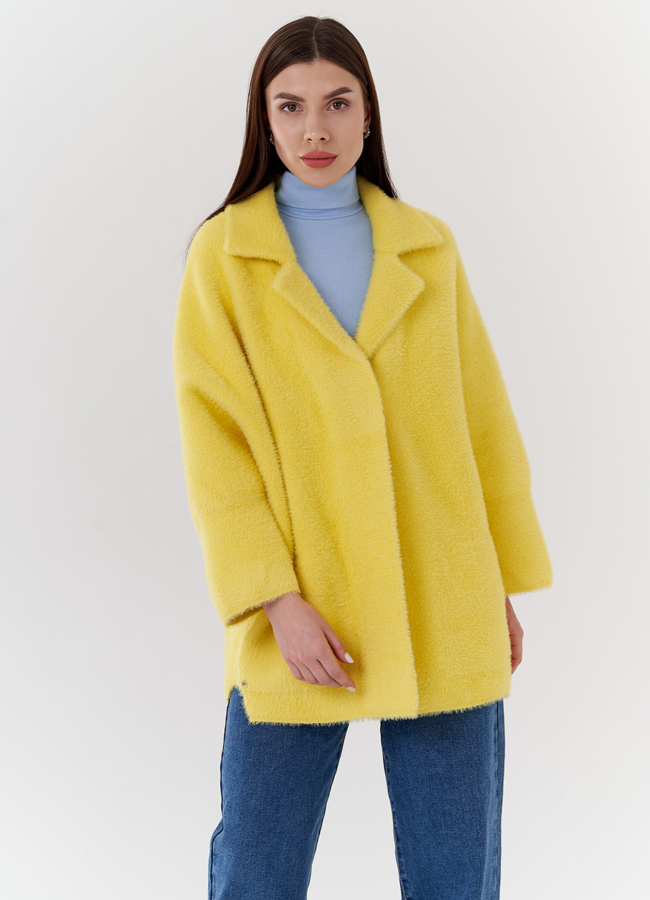 Женский кардиган с английским воротником  модель № 24108 в кредит