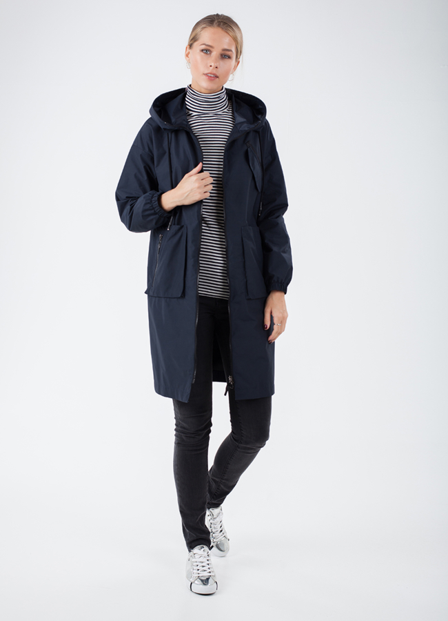 Удлиненная куртка модель № 770 в кредит