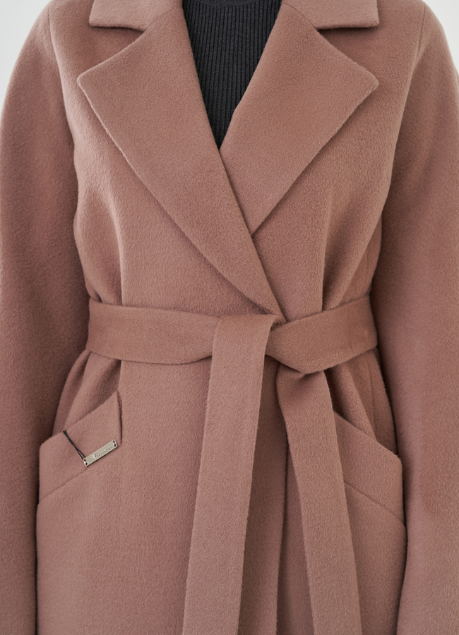 Пальто женское с английским воротником модель № 82082 универмаг малина