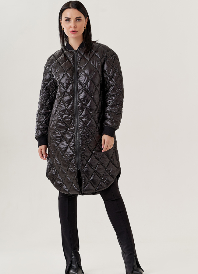 Пальто 2 в 1 из искусственного меха  модель № 79220 универмаг малина