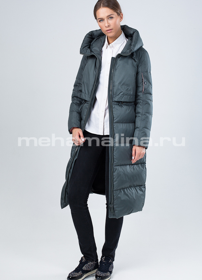 Пуховик удлиненный модель № П-282 универмаг малина