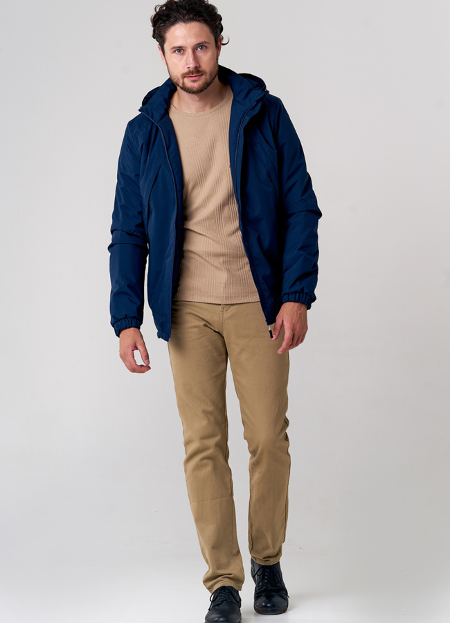 фото Куртка утепленная с капюшоном модель № MC-159-02