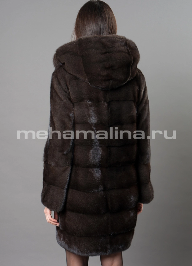 Норковая шуба модель № S-667 в рассрочку
