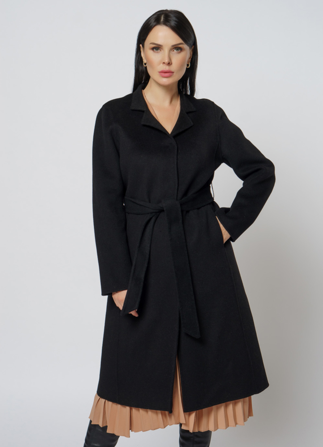 Пальто - жилет с мехом модель № 2300 универмаг малина