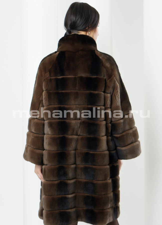 Шуба из кролика рекс модель № S-369 в кредит