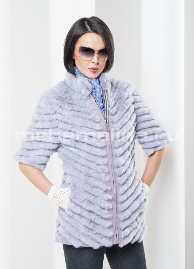 Жакет из кролика модель № M-68-1 в кредит