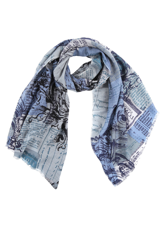 Женский шарф модель № А-38 меха малина